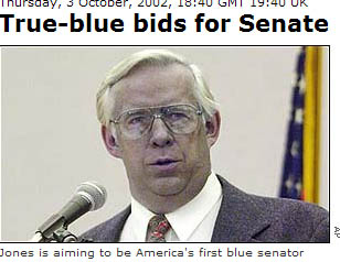 Blue Senate Candidate