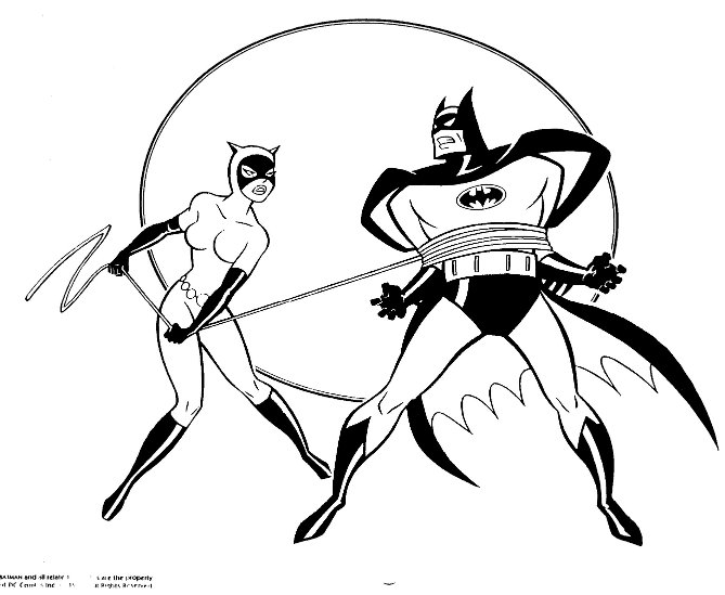 Catwoman And Batman. Catwoman+batman+animated+