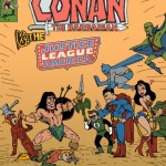 Conan vs the Justice League by Guy Dimet